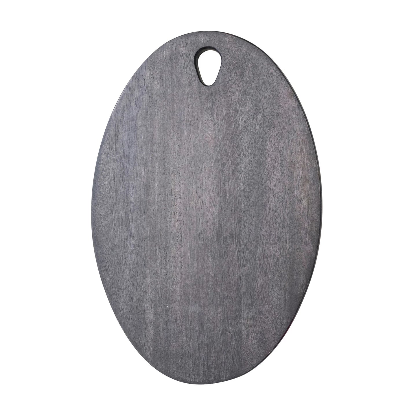 Oval Mango Wood Cheese/Cutting Board - Black