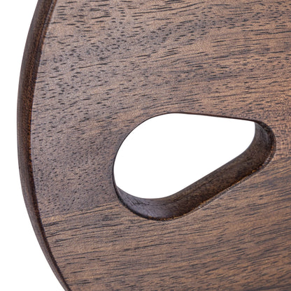 Oval Mango Wood Cheese/Cutting Board - Black