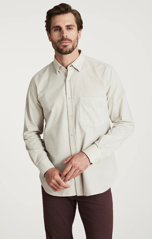 34 Heritage - Corduroy Pocket Shirt - Beige
