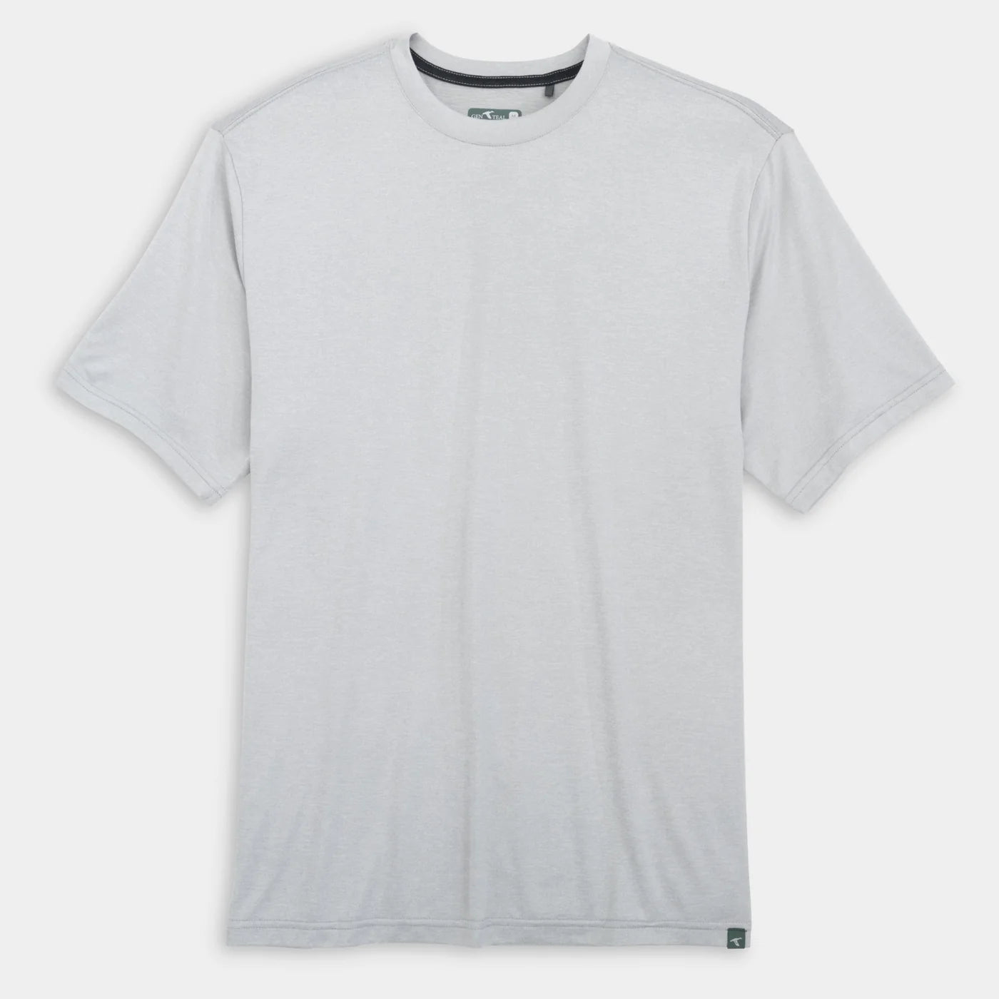 Genteal - Heathered Short Sleeve T-Shirt - Gray