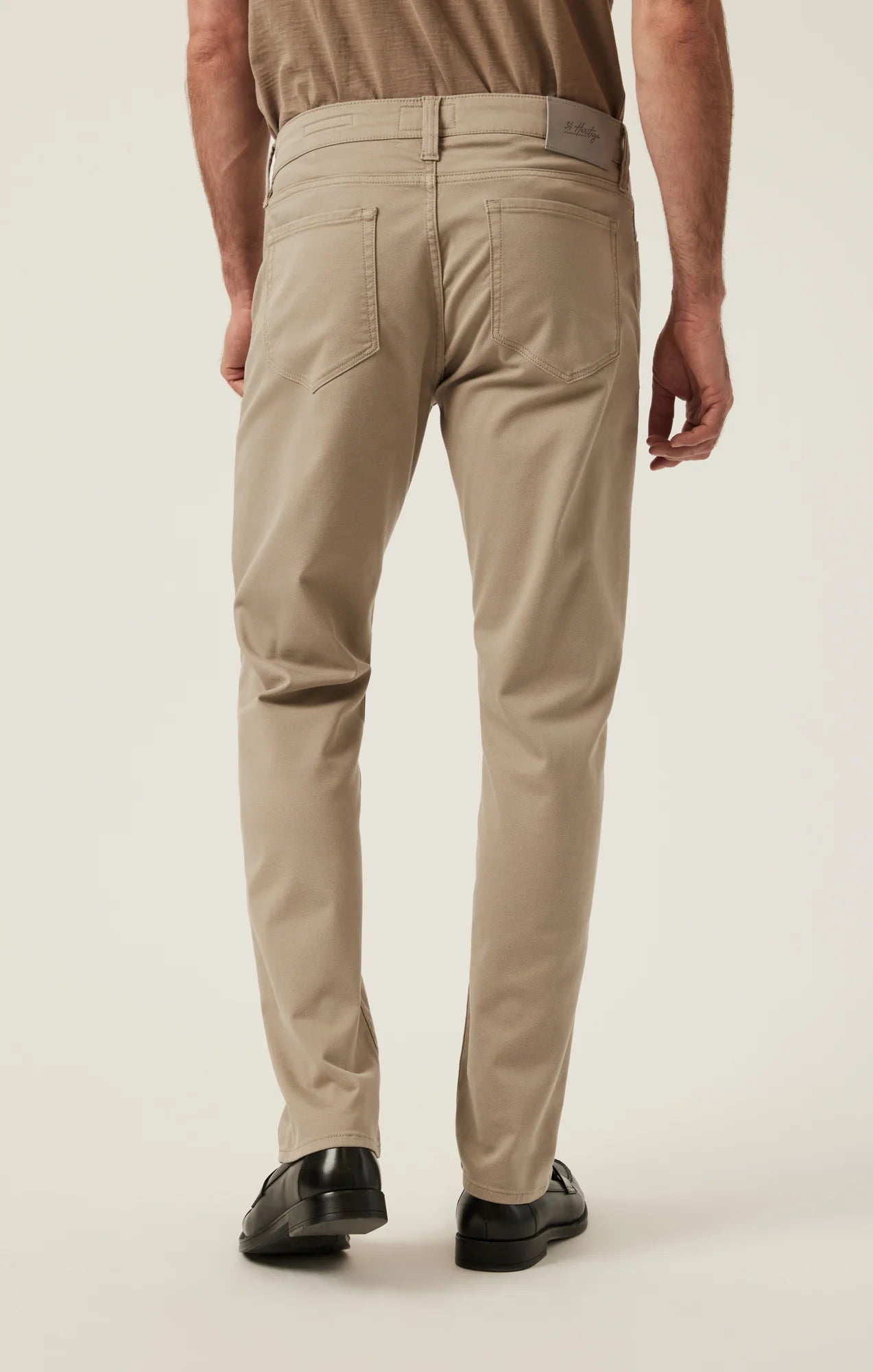 34 Heritage - Charisma Relaxed Straight Pant - Sand Coolmax