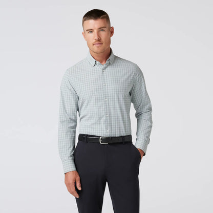 Mizzen + Main - Leeward Dress Shirt - Aluminum Manor Plaid