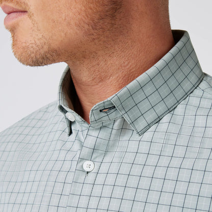 Mizzen + Main - Leeward Dress Shirt - Aluminum Manor Plaid