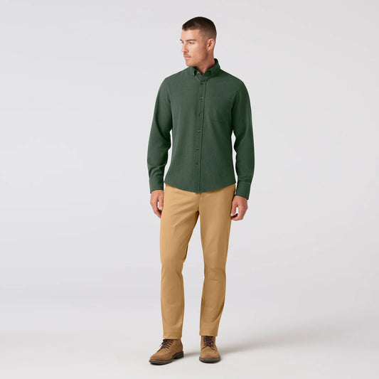 Mizzen+Main - City Flannel - Spruce Heather