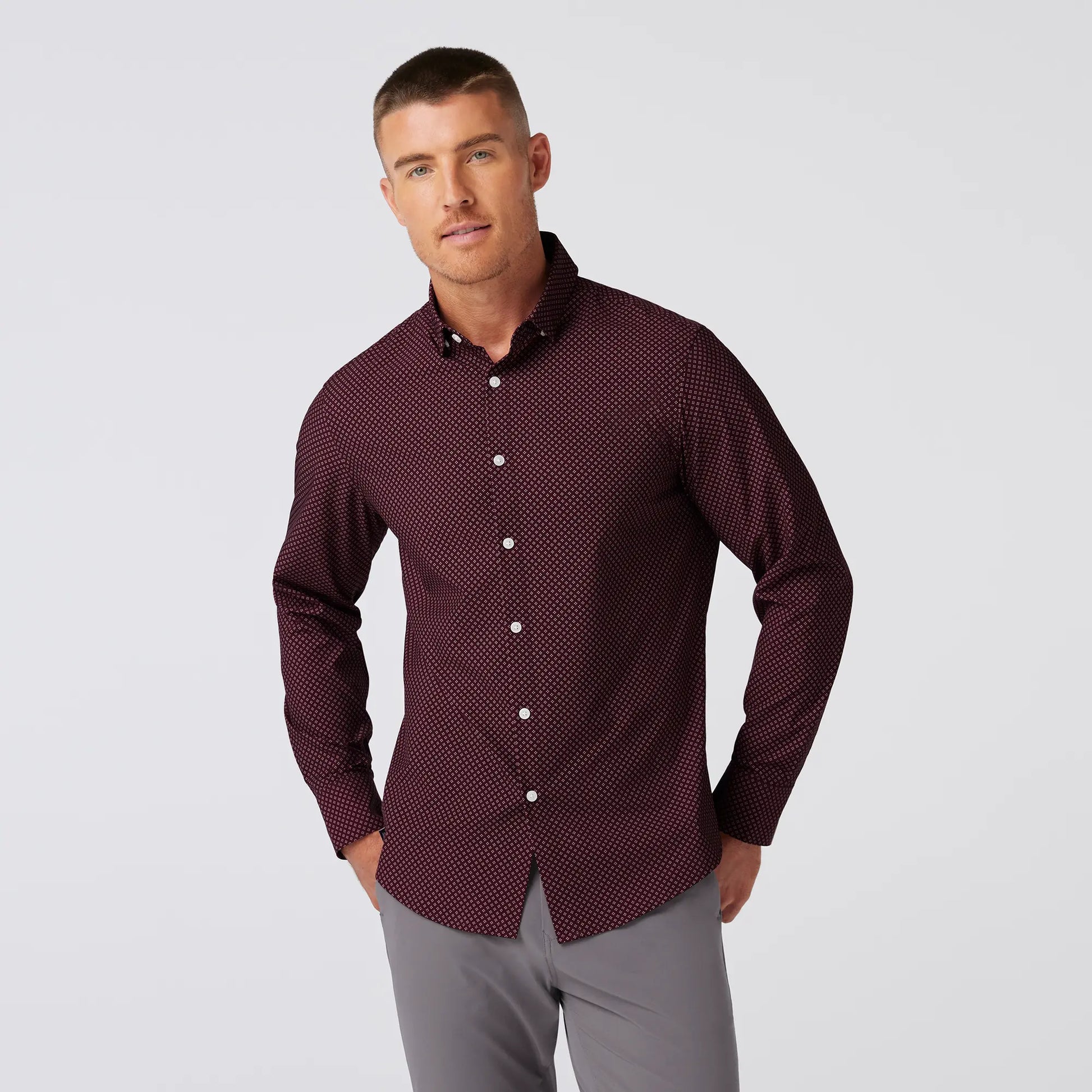 non tuck in dress shirts Mizzen + Main - Leeward No Tuck Dress Shirt