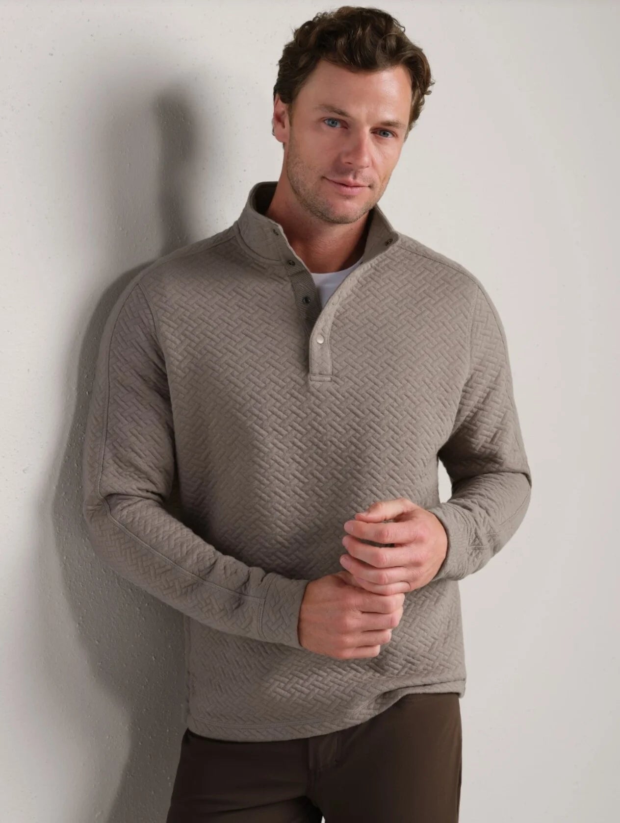 Rhone - Weekender Pullover - Foggy Taupe