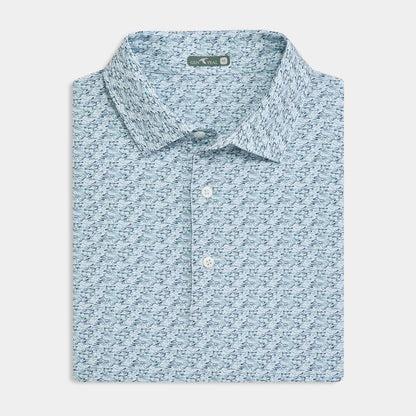 Genteal - Youth Performance Polo - Serene Ripple Effect