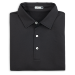 Genteal - Solid Performance Polo - Black