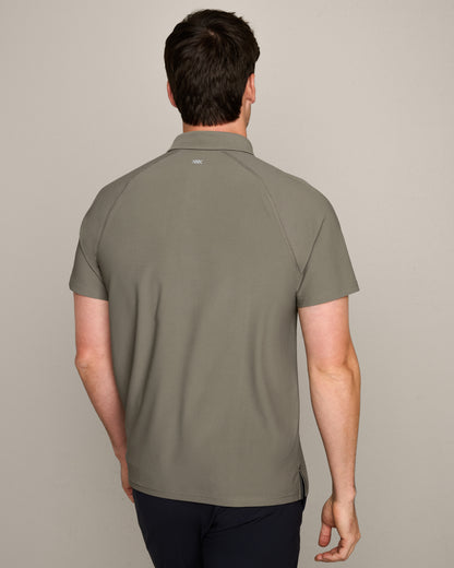 Rhone - Regatta Pique Polo - Smokey Olive