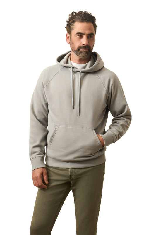 Faherty - High Standard Fleece Hoodie - Lakeshore Grey