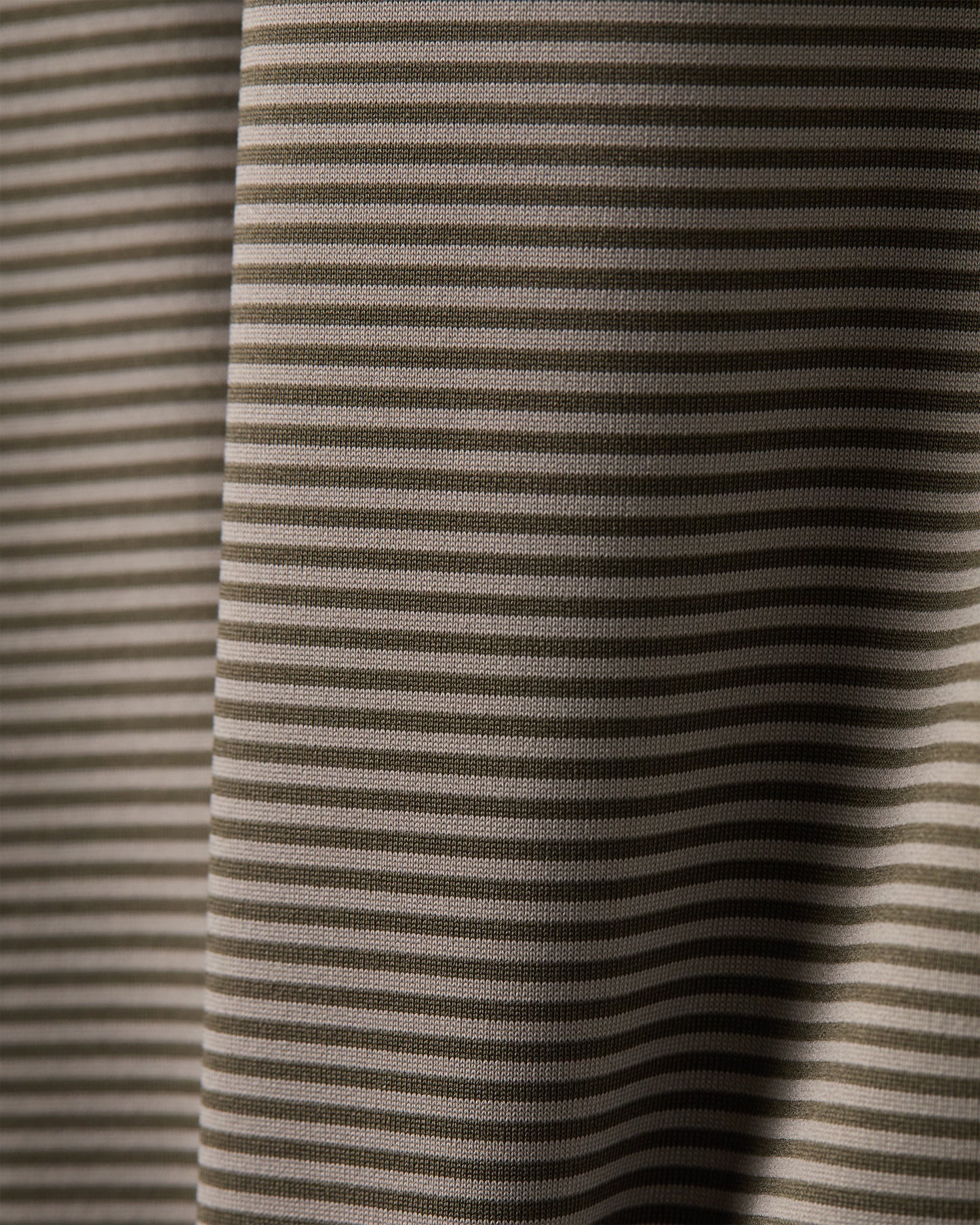 Rhone - Drive Time Polo - Smokey Olive Stripe