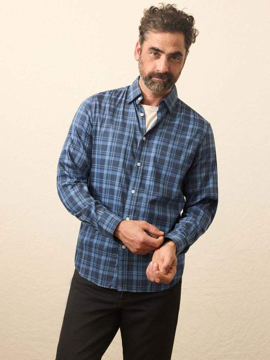 Faherty - The Movement Shirt - North Twilight
