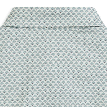 Genteal - Printed Performance Polo - Dessert Green Agave