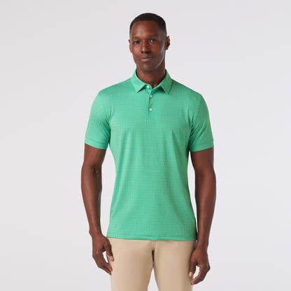 Mizzen + Main - Versa Polo - Golf Green Tee Time