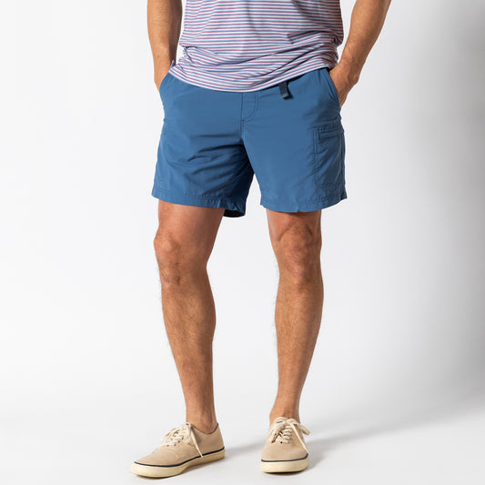 Duckhead - 7IN On The Fly Performance Short - Shadow Blue