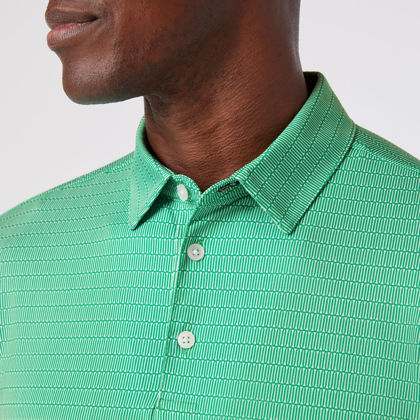 Mizzen + Main - Versa Polo - Golf Green Tee Time