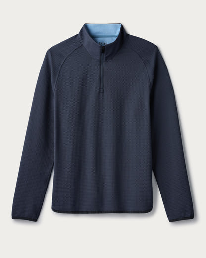 Rhone - Founder's Golf 1/4 Zip - True Navy