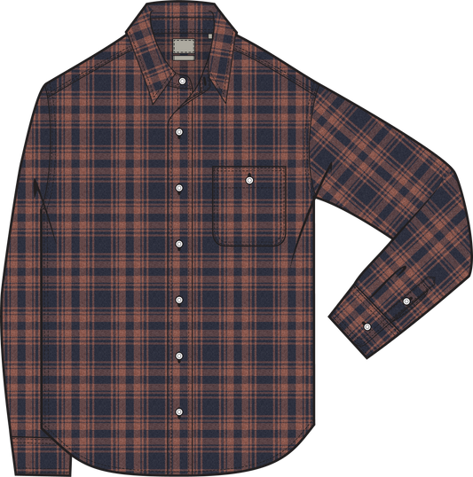 Faherty - Nazare Flannel - Porto Covo Plaid