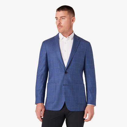 Mizzen + Main - Lavelle Blazer - True Blue Windowpane