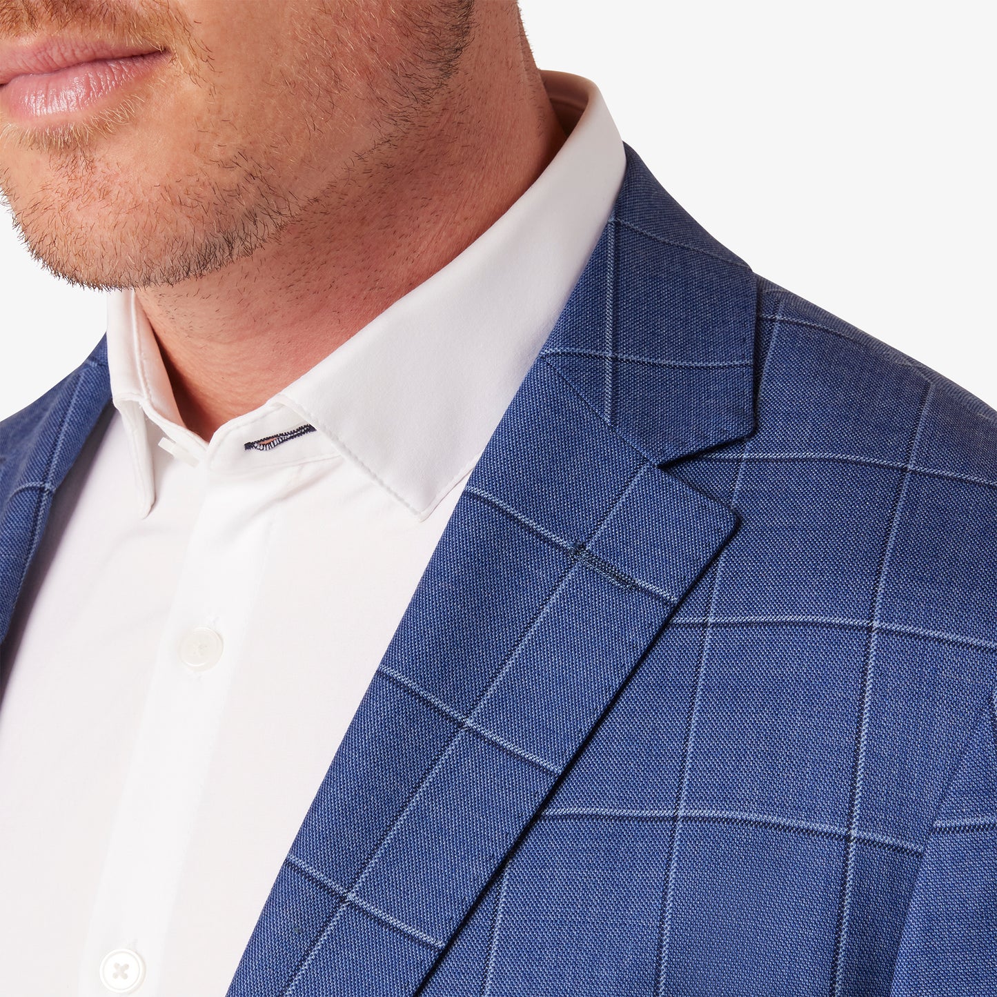 Mizzen + Main - Lavelle Blazer - True Blue Windowpane