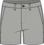 Faherty - Essential Chino Short - Stone - 8"