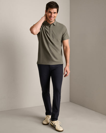 Rhone - Regatta Pique Polo - Smokey Olive