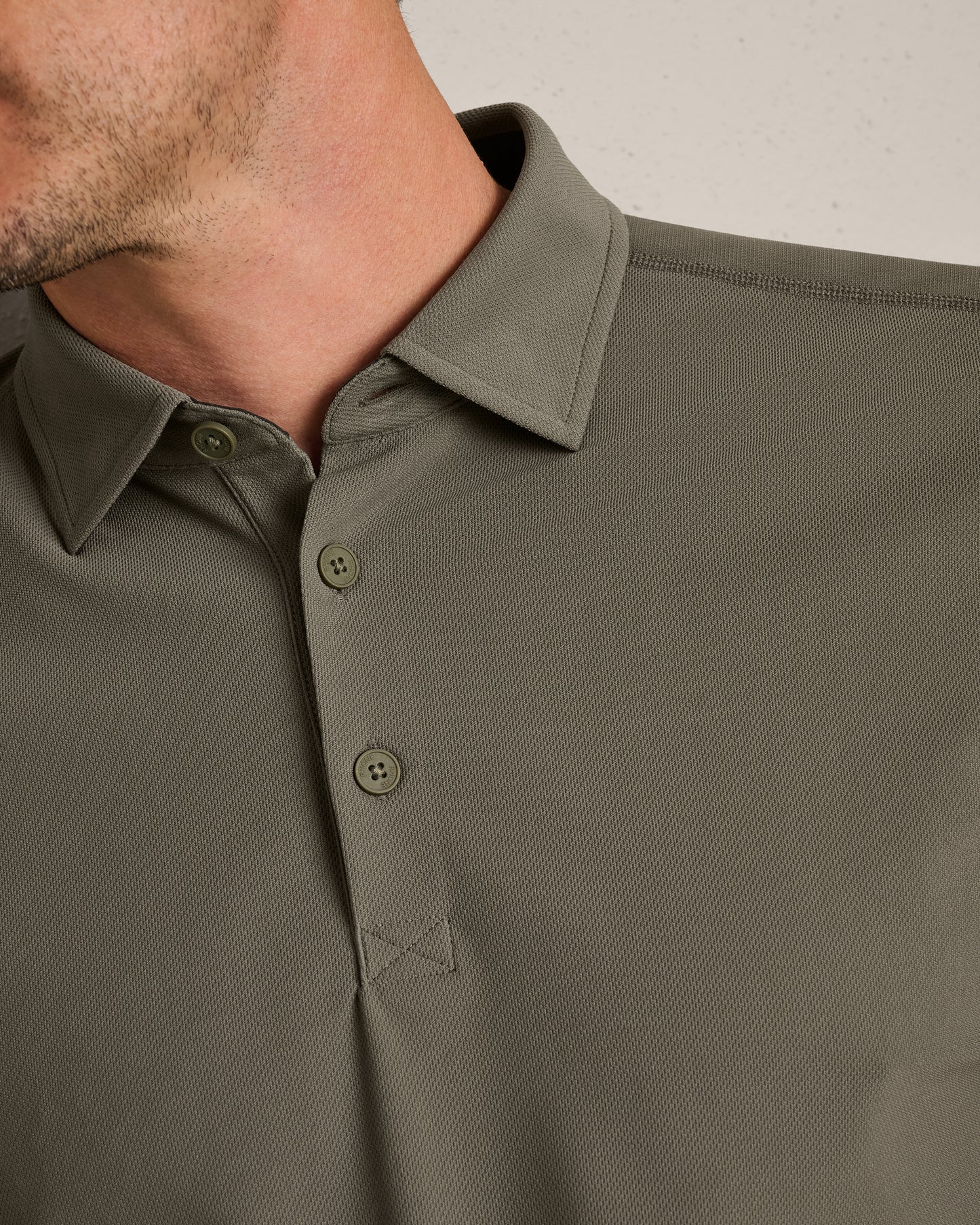Rhone - Regatta Pique Polo - Smokey Olive
