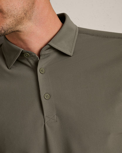 Rhone - Regatta Pique Polo - Smokey Olive