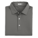 Genteal - Solid Performance Polo - Dark Charcoal