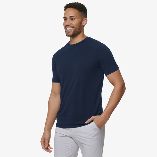 Mizzen + Main - Knox T-Shirt - Navy