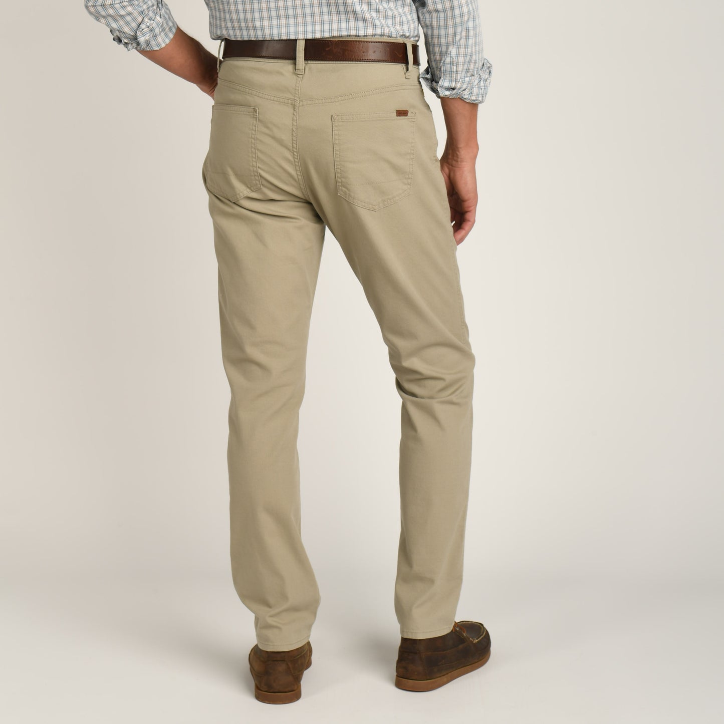 Duckhead - Pinpoint Canvas Five Pocket Pant - Khaki