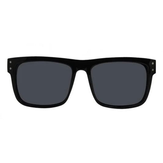 I-SEA - V Lander - Black Soft Touch Rubber & Smoke Polarized Lens